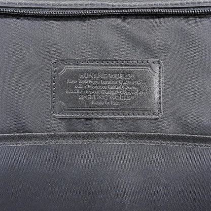 HUNTING WORLD Battue Cloth Briefcase Black Size ONE SIZE