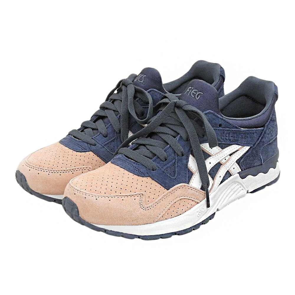Salmon Toe 10TH Gel-Lyte 5 Sneakers Navy/Pink Size 8(US)