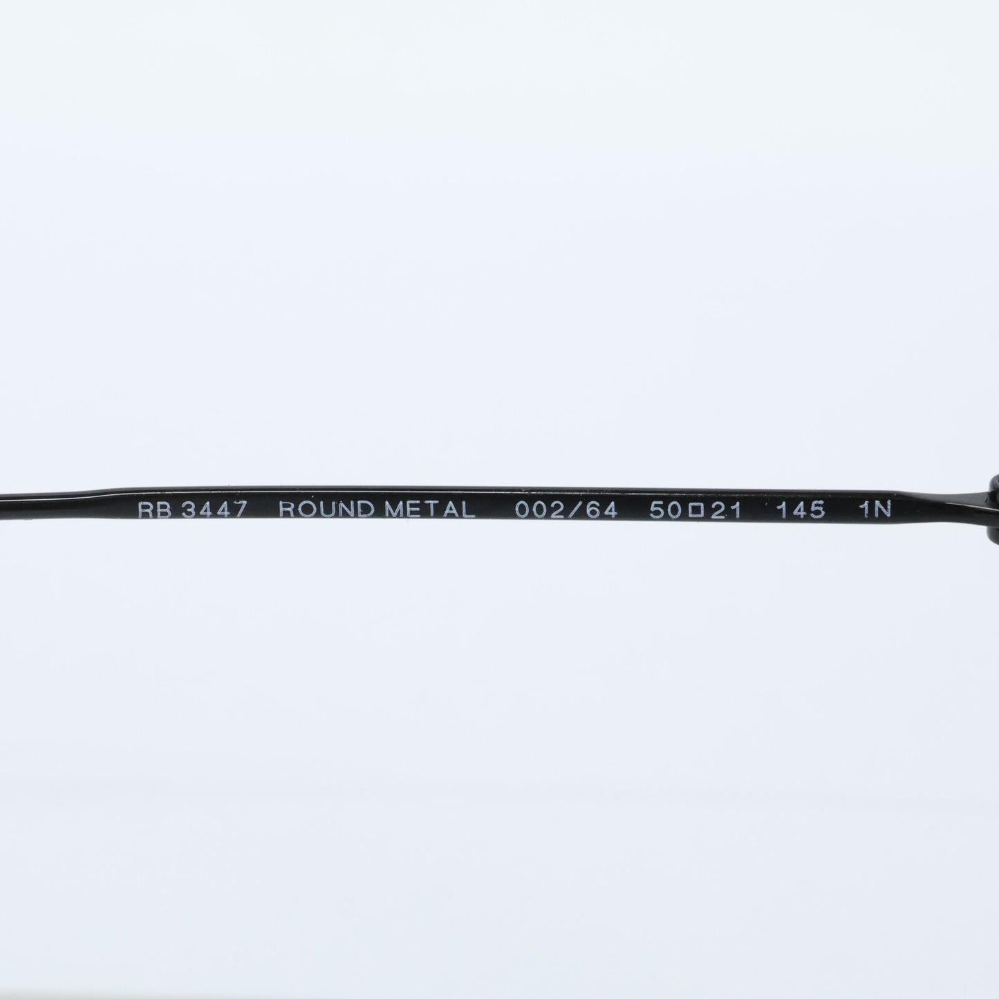 Ray-Ban RB3447 Round Sunglasses Black/Blue Size 51□20-145