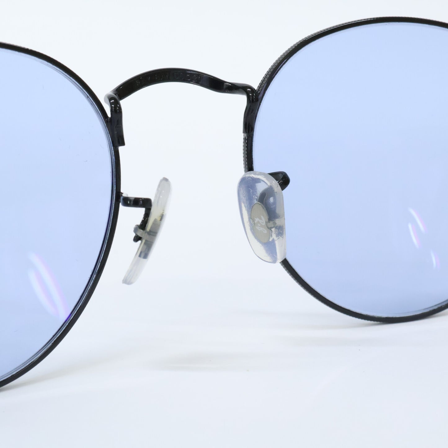 Ray-Ban RB3447 Round Sunglasses Black/Blue Size 51□20-145