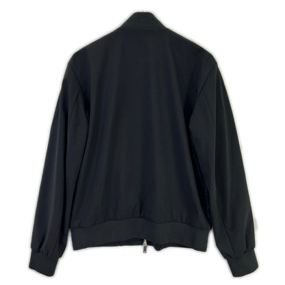 DSQUARED S74AM1208 Layered Bomber Jacket Black Size 44
