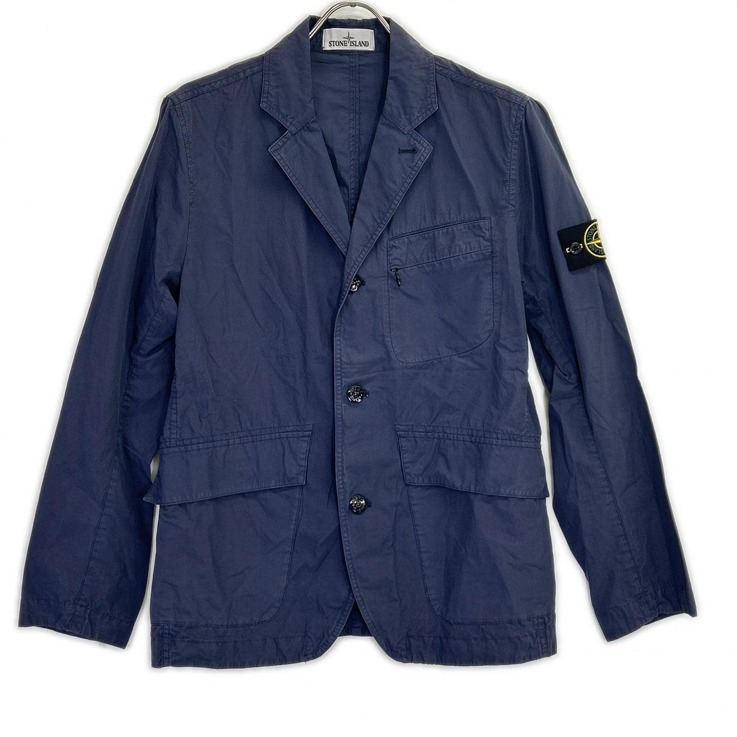 STONE ISLAND 16SS TELA PARACADUTE Navy Blazer Size 40R