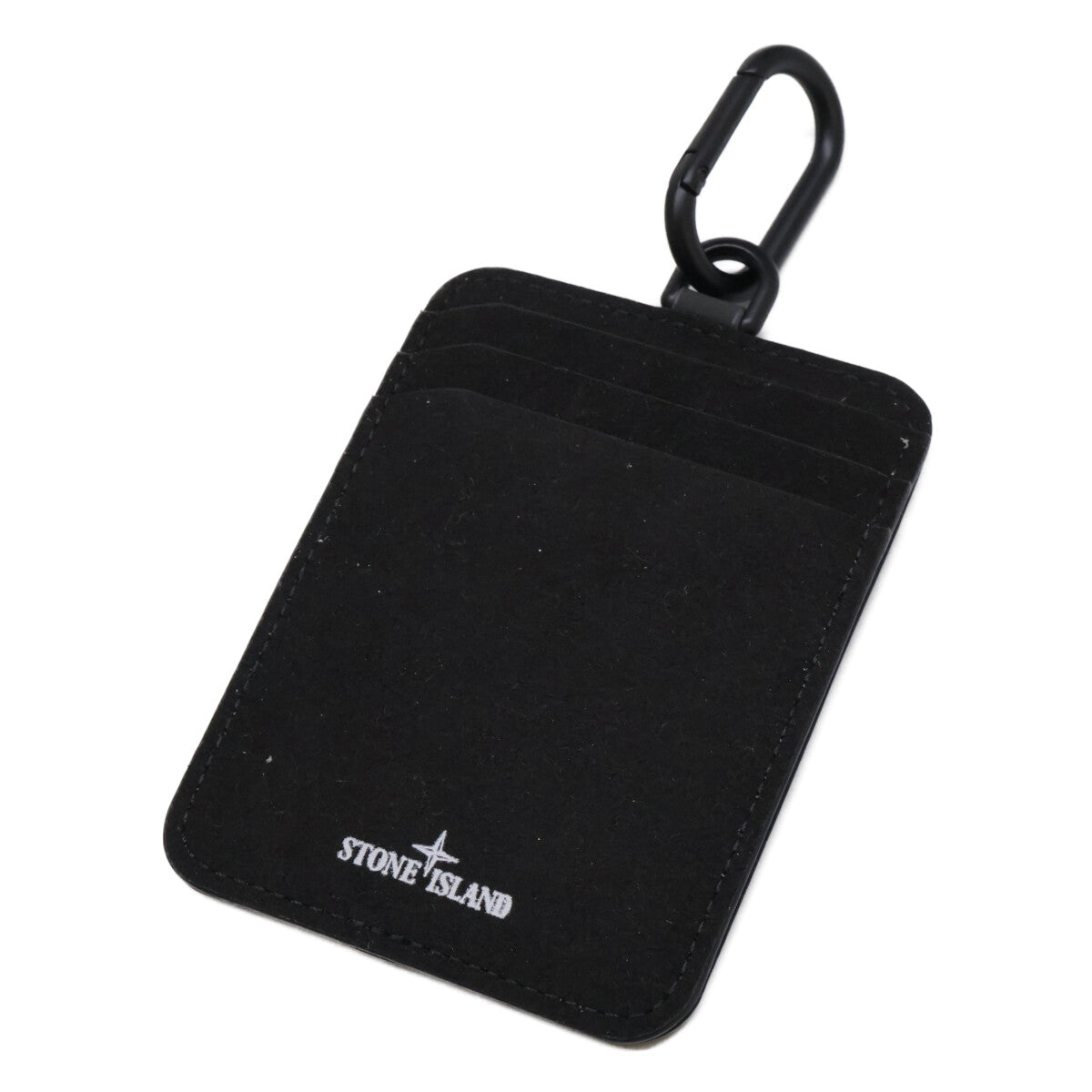 STONE ISLAND Rubber Card Holder Navy Card Case Size ONE SIZE