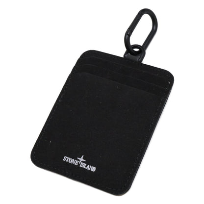 STONE ISLAND Rubber Card Holder Navy Card Case Size ONE SIZE