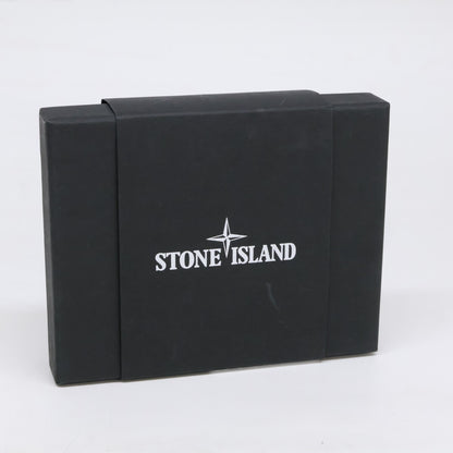 STONE ISLAND Rubber Card Holder Navy Card Case Size ONE SIZE