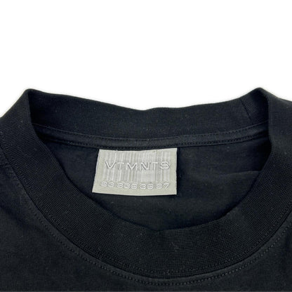 VETEMENTS 22SS Barcode T-Shirt Black Size 46
