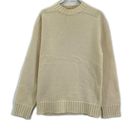 OAMC Wool 2AW Nuptse Crewneck Sweater Ivory Size 46