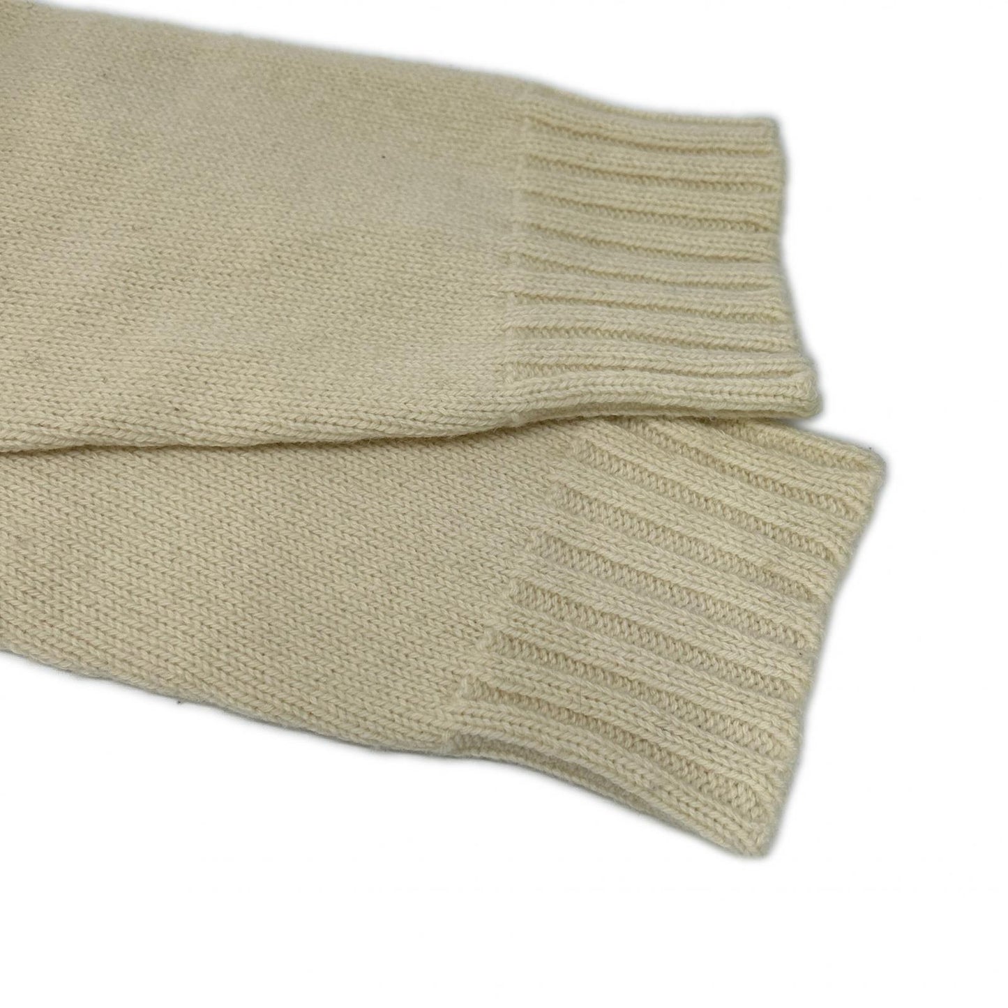 OAMC Wool 2AW Nuptse Crewneck Sweater Ivory Size 46