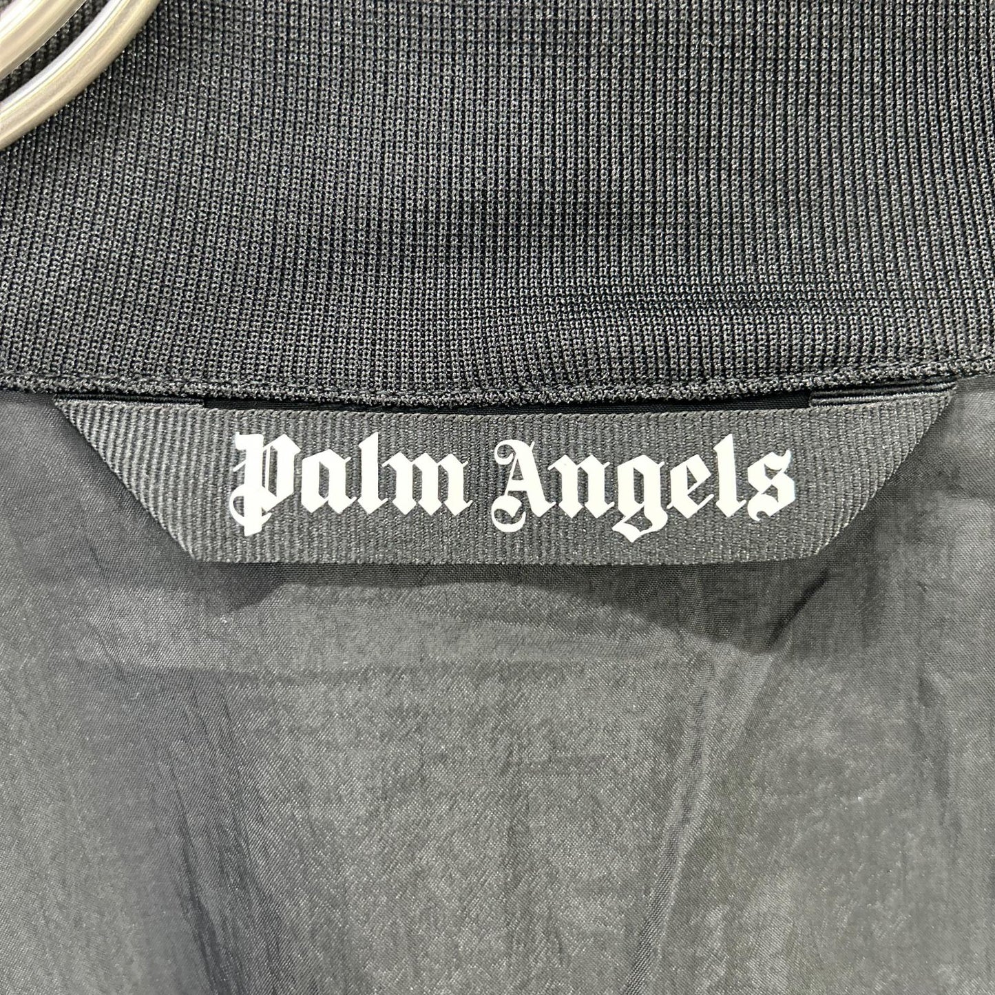 Palm Angels Nylon Double-Sided Logo Blouson Black Size M
