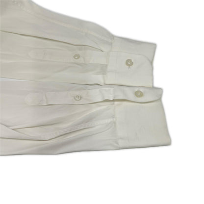 PRADA '14 White Dress Shirt Size L
