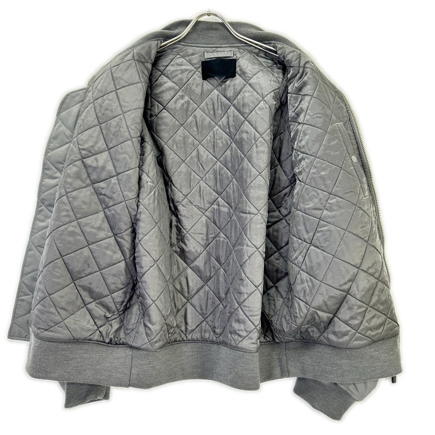 TARO HORIUCHI Nylon Flight Jacket Gray Size 46