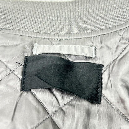 TARO HORIUCHI Nylon Flight Jacket Gray Size 46