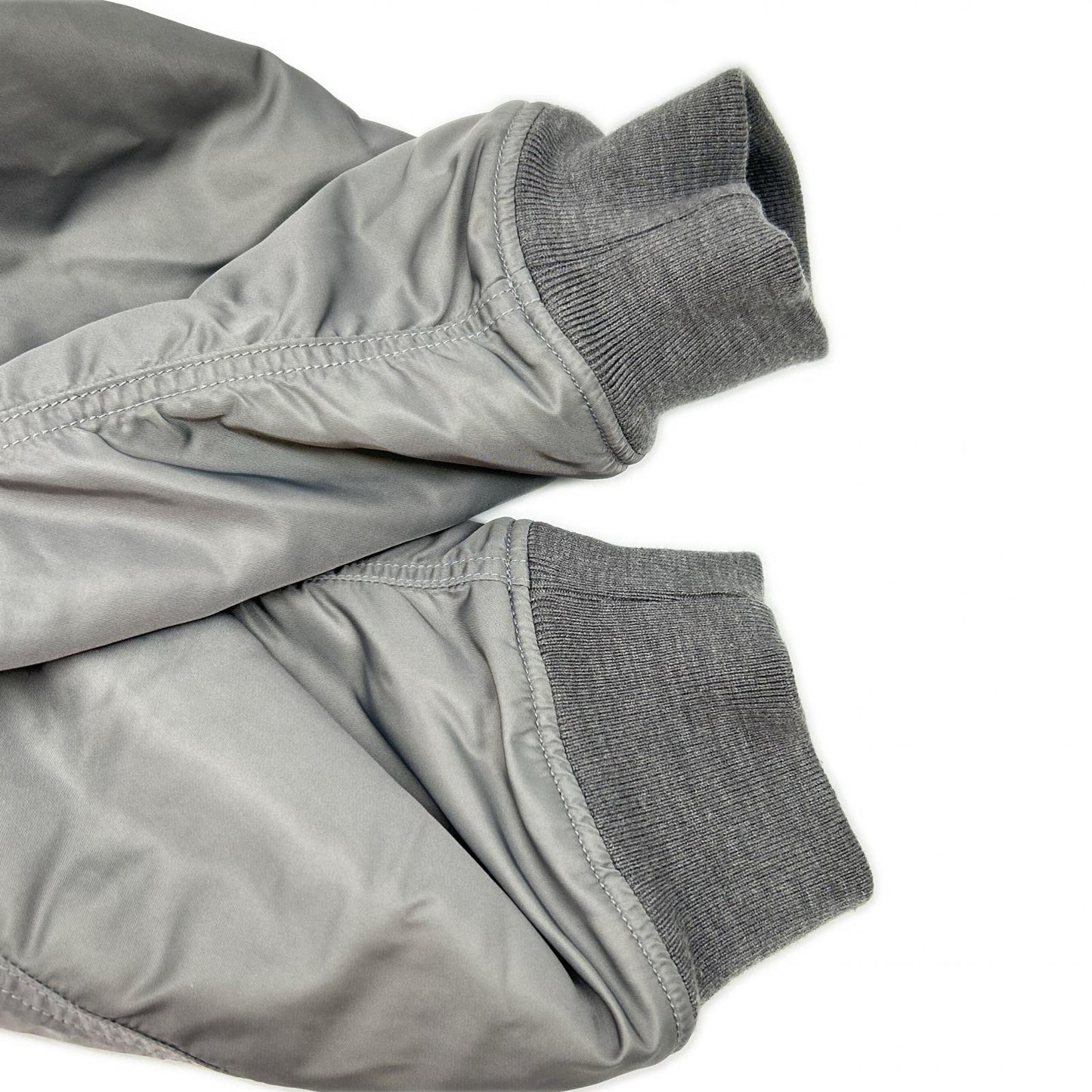TARO HORIUCHI Nylon Flight Jacket Gray Size 46