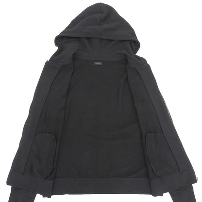 BARNEYSNEWYORK Cotton Long Sleeve Zip Hoodie Black Size L