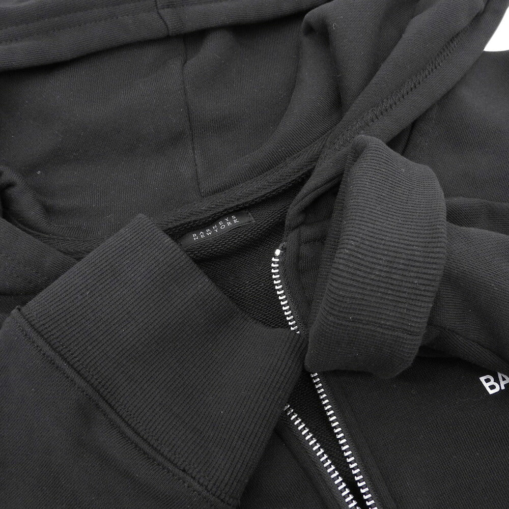 BARNEYSNEWYORK Cotton Long Sleeve Zip Hoodie Black Size L
