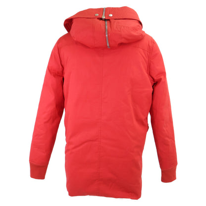 Rick Owens JUMBO PARKA BROTHER Hooded Jacket Red Size 46