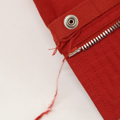 Rick Owens JUMBO PARKA BROTHER Hooded Jacket Red Size 46