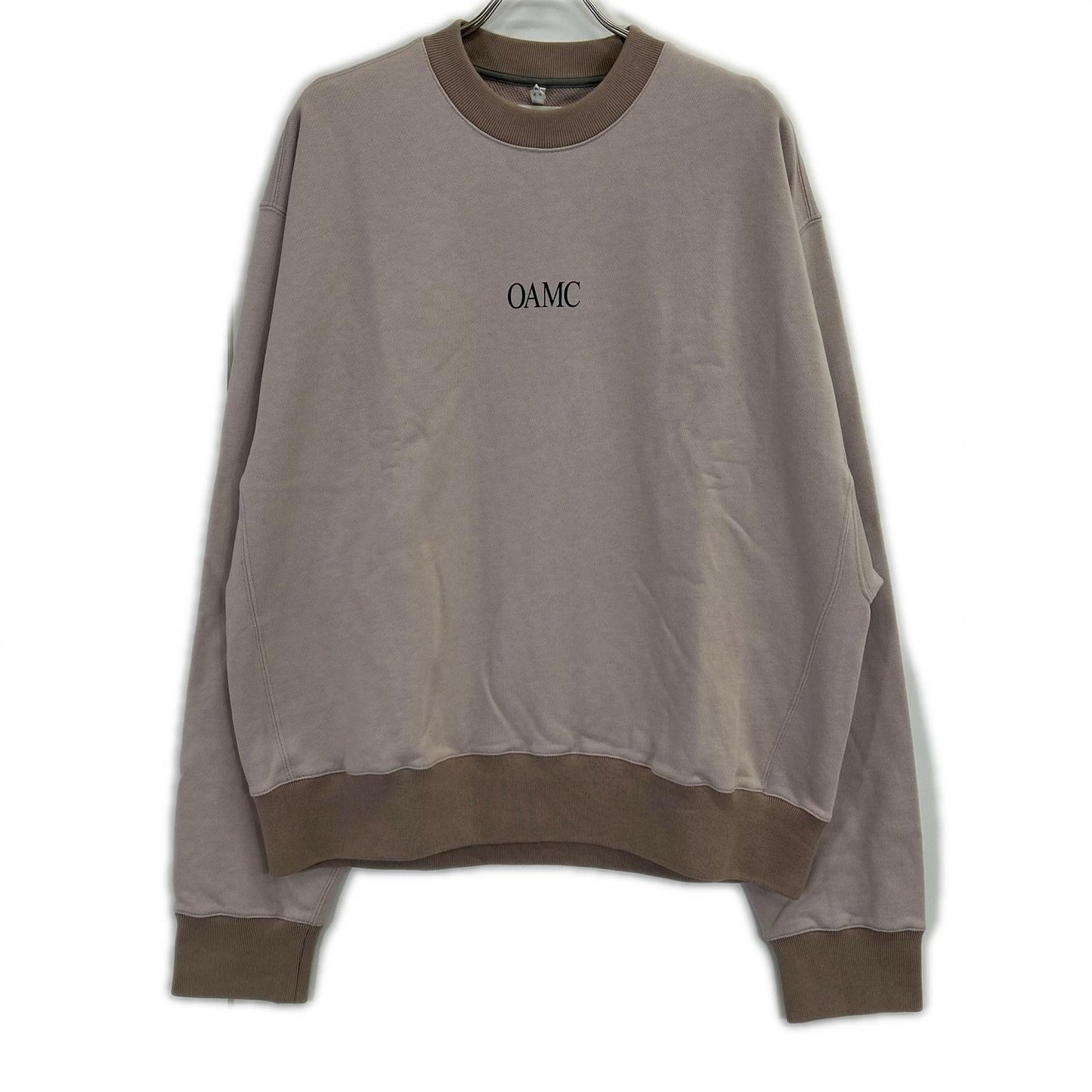 OAMC Pink Back Print Long Sleeve Sweatshirt Size XL
