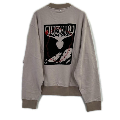 OAMC Pink Back Print Long Sleeve Sweatshirt Size XL