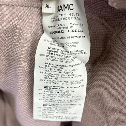 OAMC Pink Back Print Long Sleeve Sweatshirt Size XL