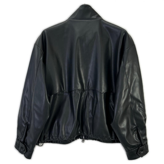 MEN'SBIGI Black Baracuta Faux Harrington Jacket Size XL