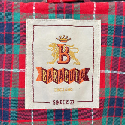MEN'SBIGI Black Baracuta Faux Harrington Jacket Size XL