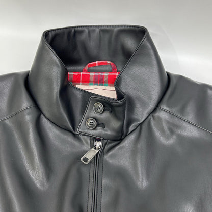 MEN'SBIGI Black Baracuta Faux Harrington Jacket Size XL