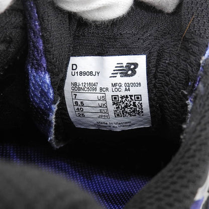 NEW BALANCE Purple Joe Low-Cut Sneakers Size 7(US)