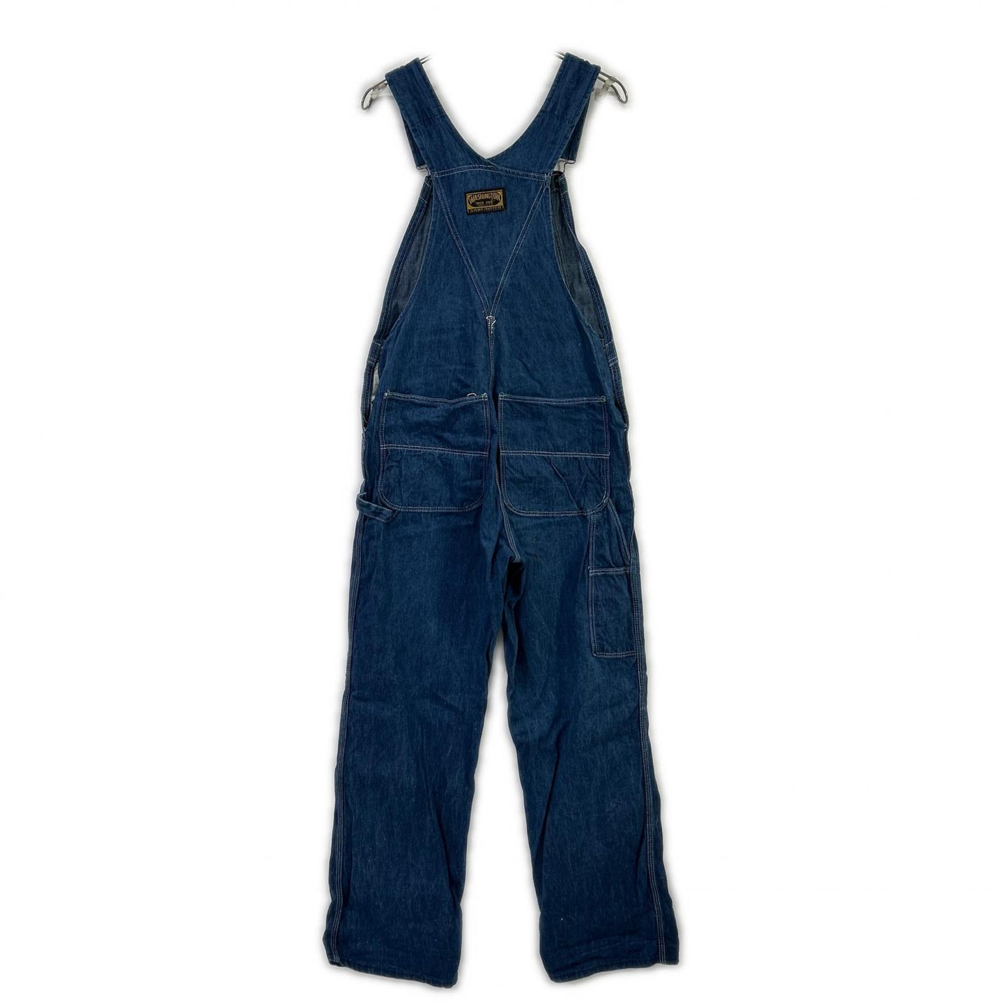 WASHINGTON DEE CEE Blue Denim Overalls Size 32