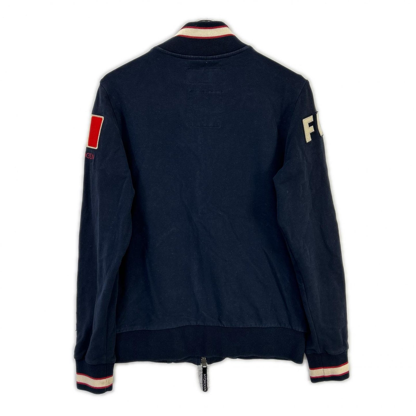 HYDROGEN Navy Fiat 500 Double Zip Track Jacket Size S