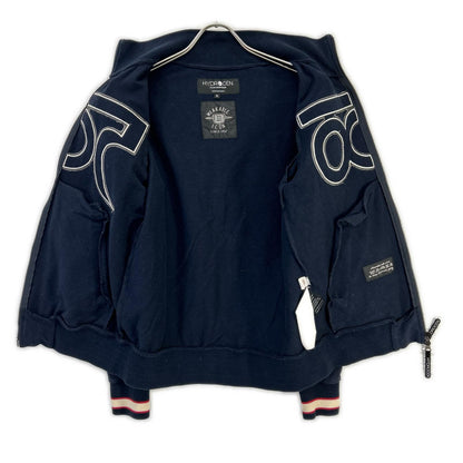 HYDROGEN Navy Fiat 500 Double Zip Track Jacket Size S