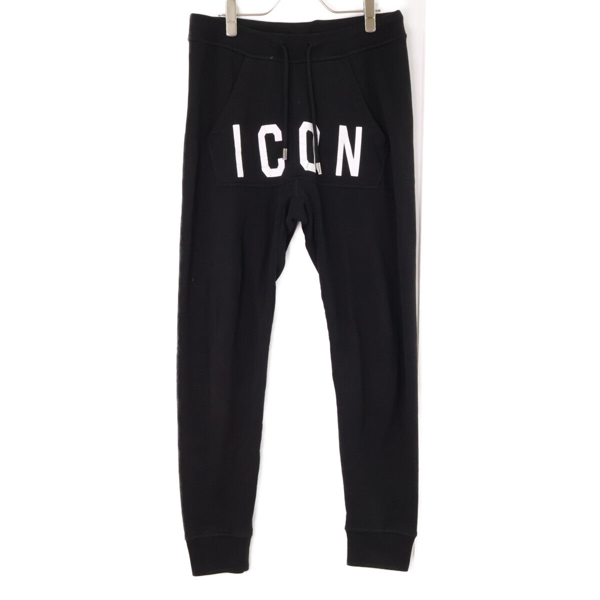 DSQUARED2 S74KB0306 Cotton Sweatpants Black Size S