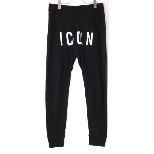 DSQUARED2 S74KB0306 Cotton Sweatpants Black Size S