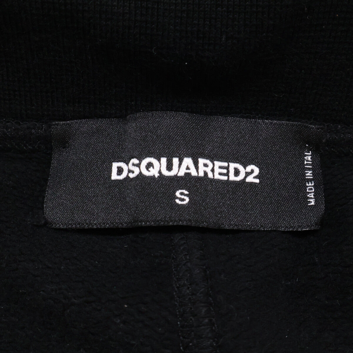 DSQUARED2 S74KB0306 Cotton Sweatpants Black Size S