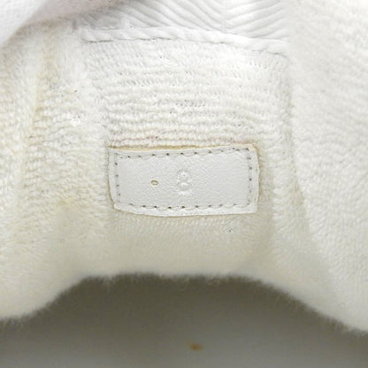 GUCCI Rhyton Mesh Leather Sneakers White Size 8