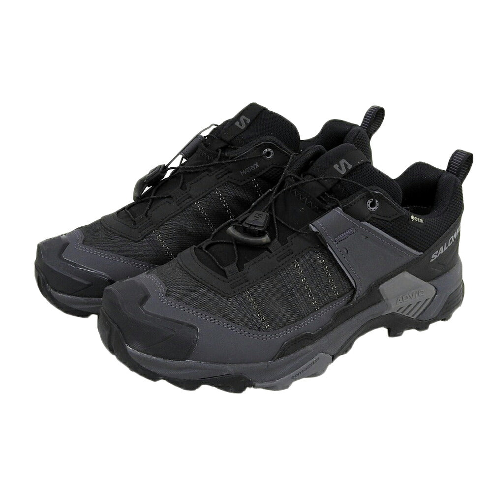 SALOMON X Ultra 5 Wide Gore-Tex Sneakers Black Size 8.5(UK)