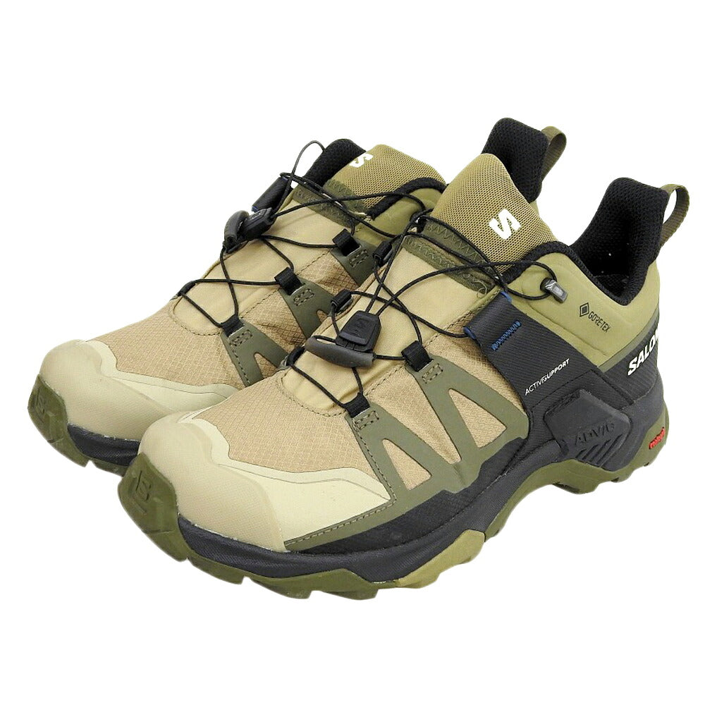 SALOMON X Ultra 4 Gore-Tex Sneakers Green Size 8.5(UK)