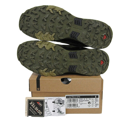 SALOMON X Ultra 4 Gore-Tex Sneakers Green Size 8.5(UK)
