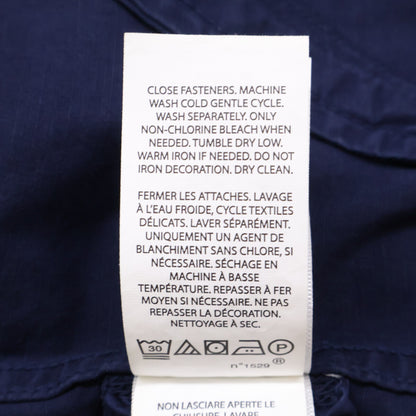 POLObyRalphLauren Logo Patch Zip Jacket Navy Size M