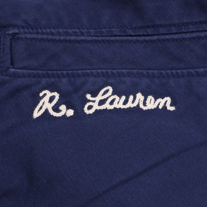 POLObyRalphLauren Logo Patch Zip Jacket Navy Size M