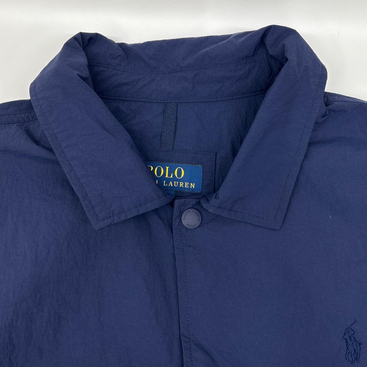 POLObyRalphLauren Hayford Coaches Jacket Navy Size M