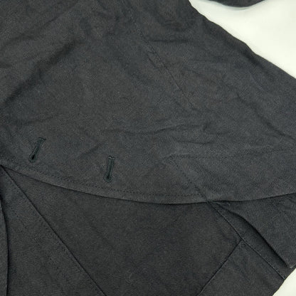 Y's Linen Design Jacket Black Size 2