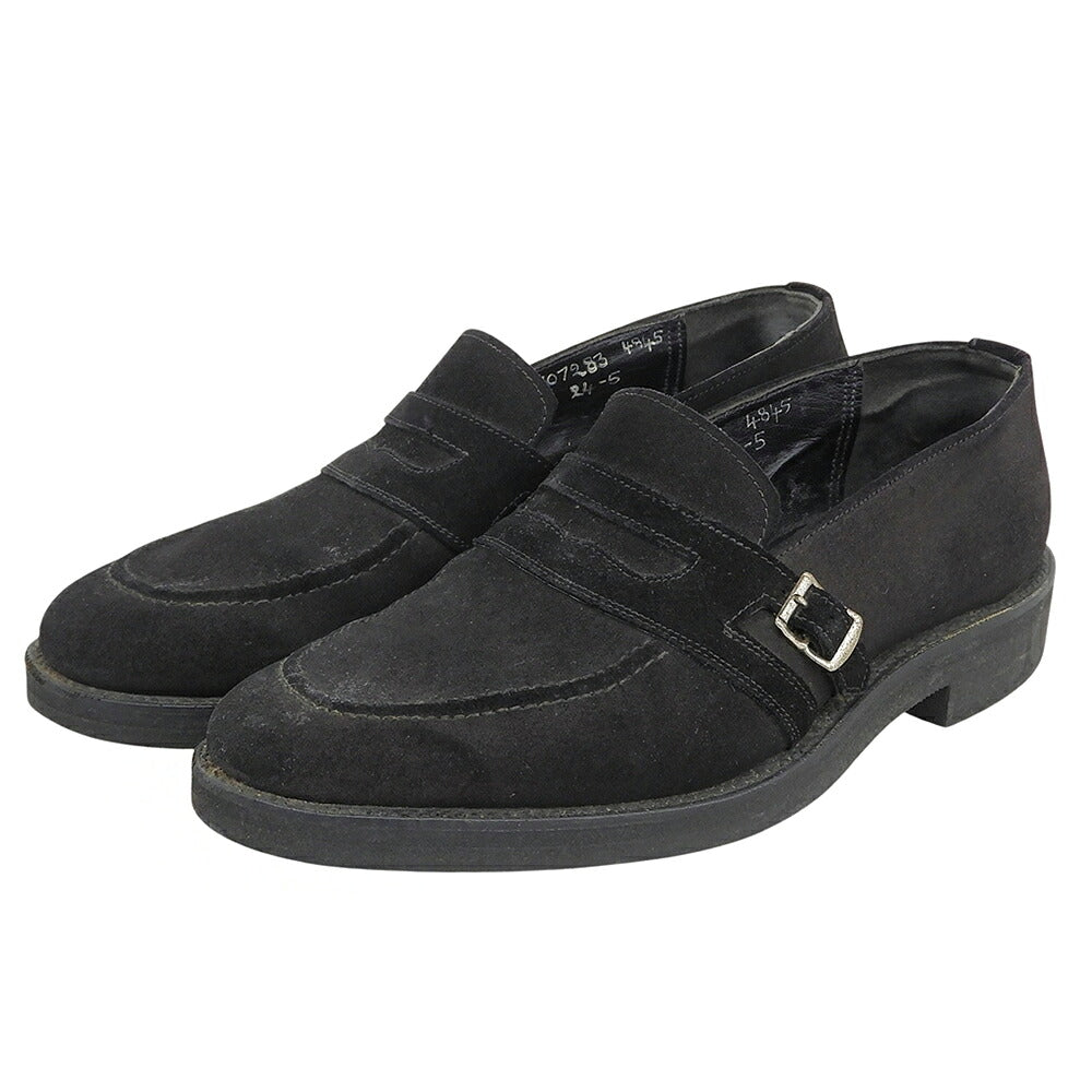 COMMEdesGARCONS HOMME PLUS Suede Loafers Black Size 24.5