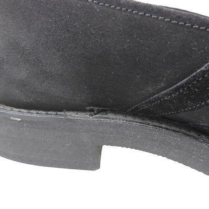 COMMEdesGARCONS HOMME PLUS Suede Loafers Black Size 24.5