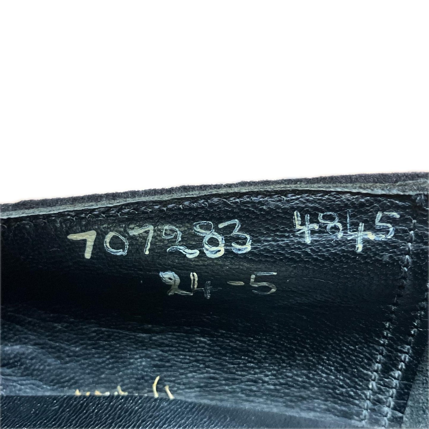 COMMEdesGARCONS HOMME PLUS Suede Loafers Black Size 24.5