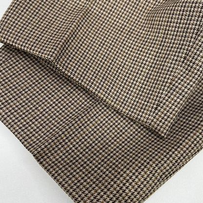 COMMEdesGARCONS HOMME PLUS 90s Houndstooth Suit Brown Size S