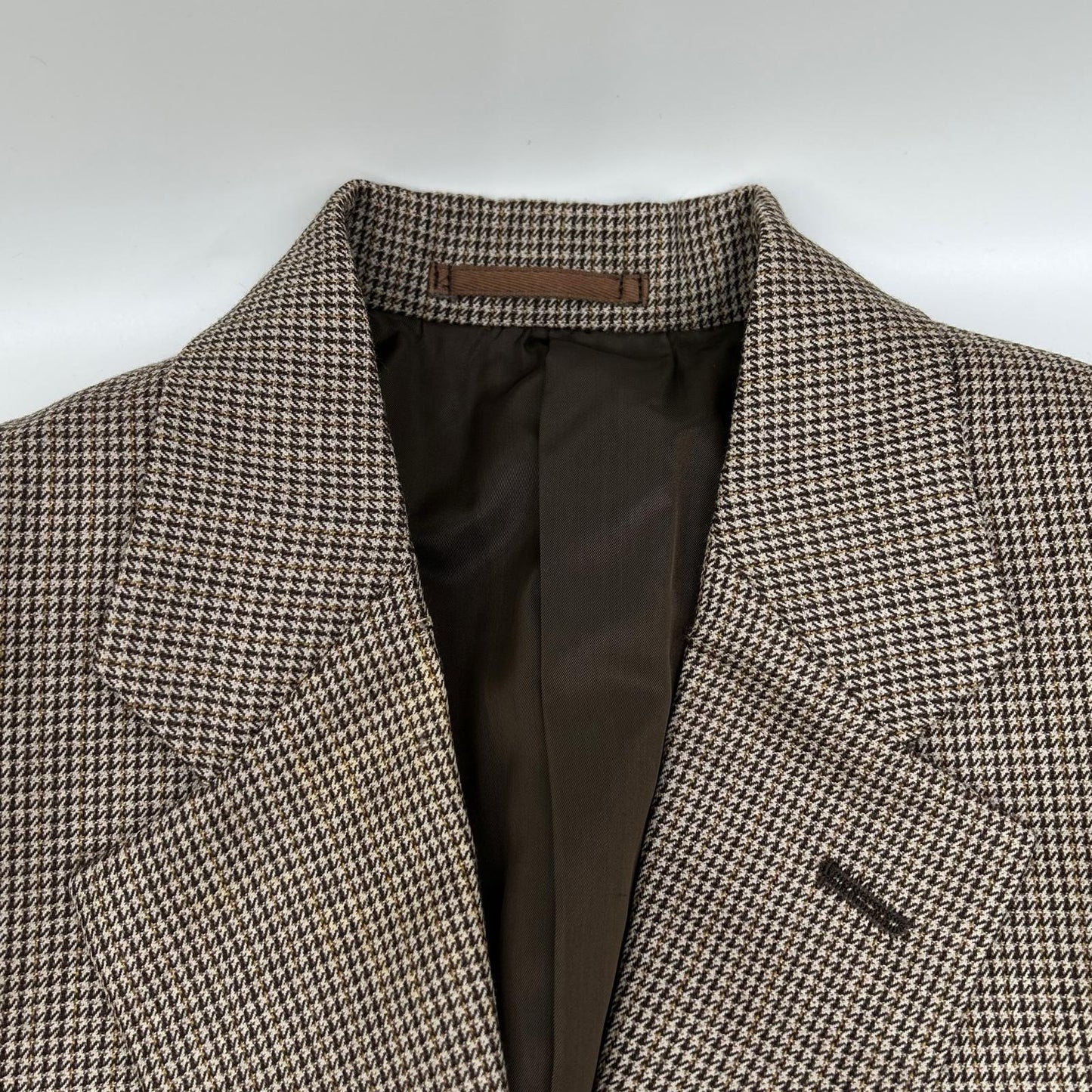 COMMEdesGARCONS HOMME PLUS 90s Houndstooth Suit Brown Size S