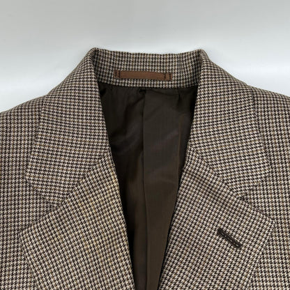 COMMEdesGARCONS HOMME PLUS 90s Houndstooth Suit Brown Size S