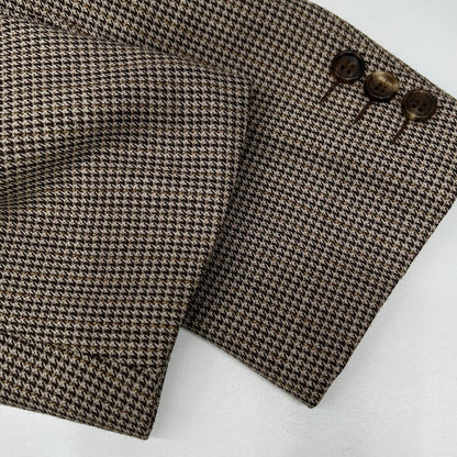 COMMEdesGARCONS HOMME PLUS 90s Houndstooth Suit Brown Size S
