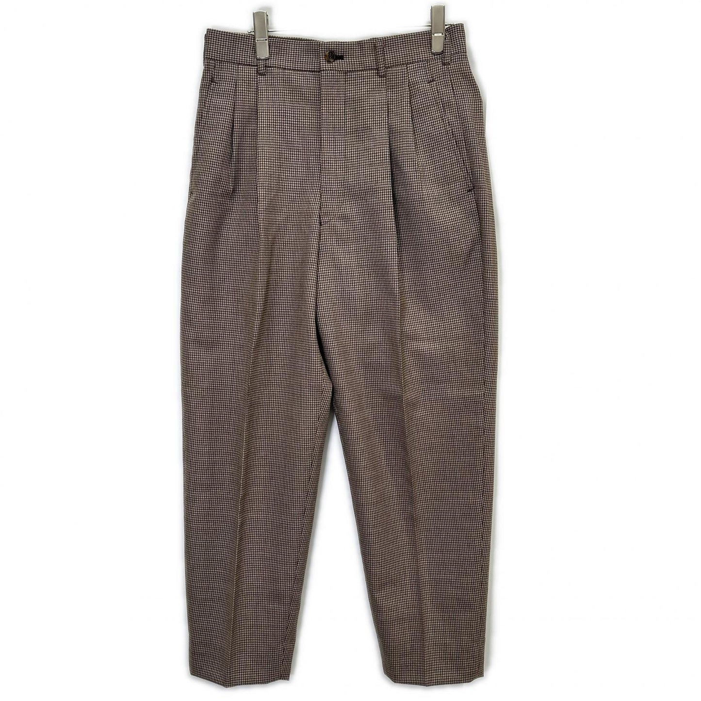 COMMEdesGARCONS HOMME PLUS 90s Houndstooth Suit Brown Size S